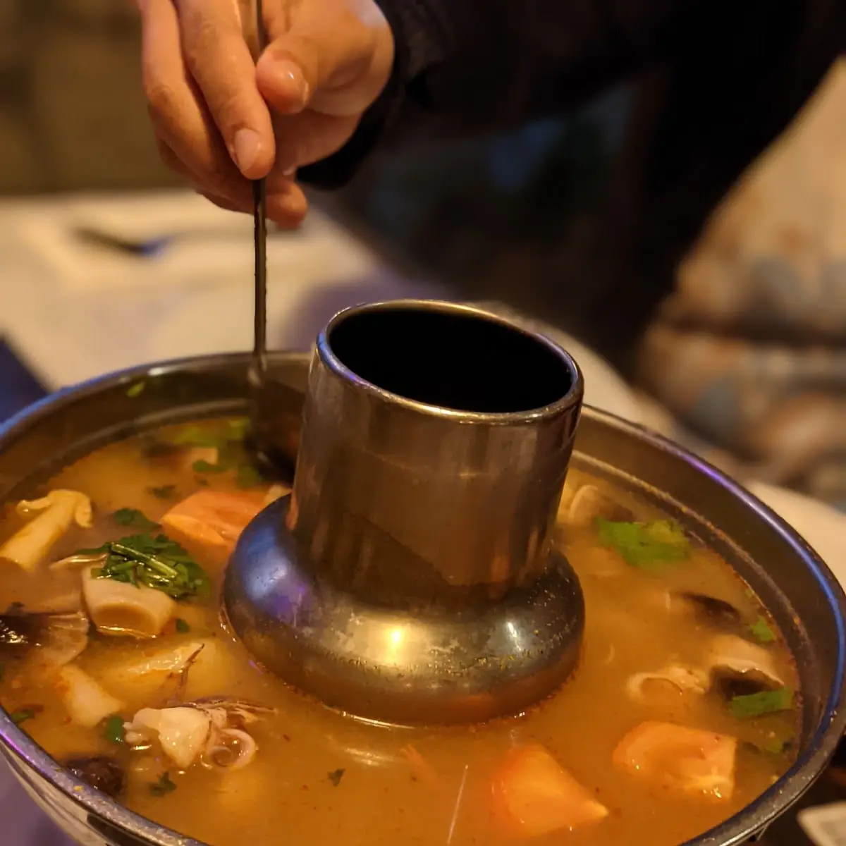 Tom Yum Seafood Soup