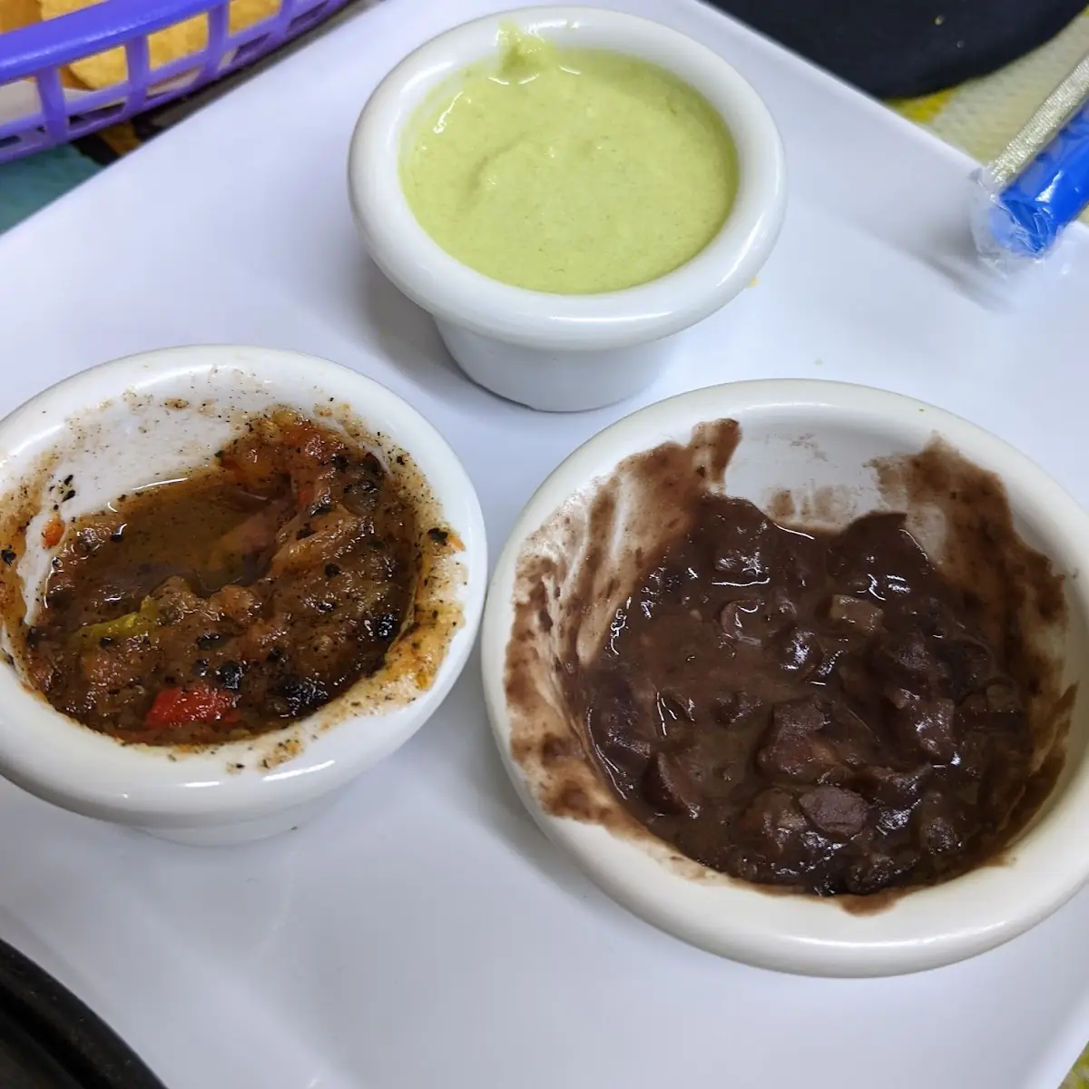 Salsa and Black Bean Dipping Sauce