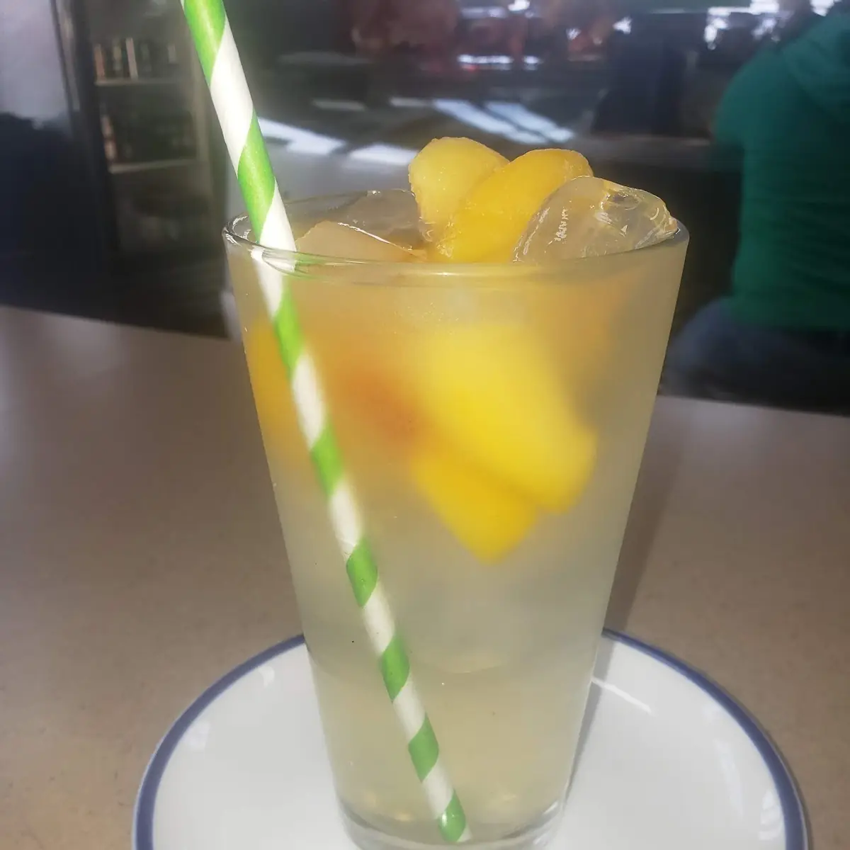 Peach Cobbler Lemonade