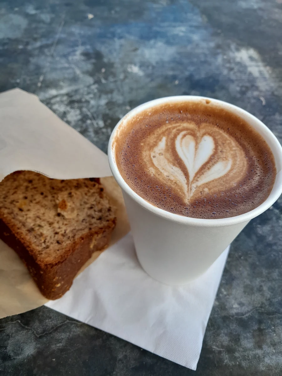 Mocha Latte & Banana Bread