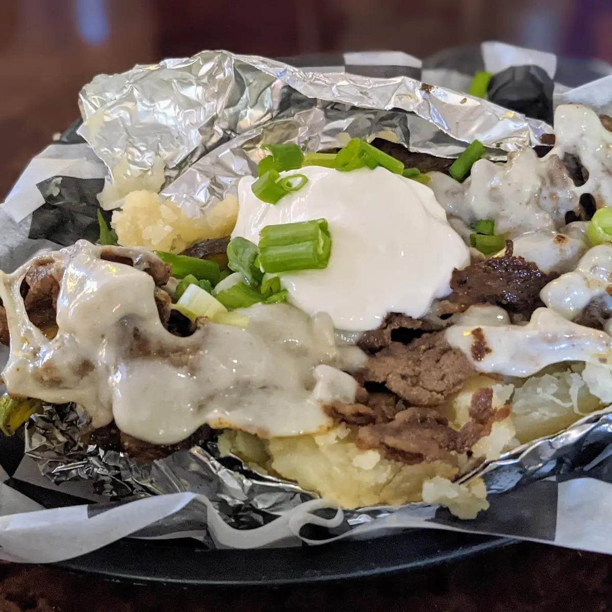 Philly Cheese Steak Spud