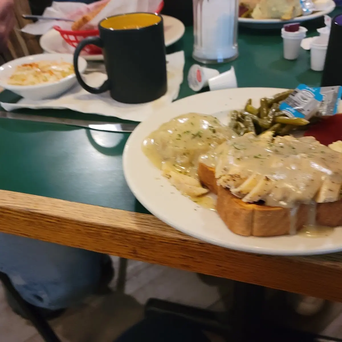 Open Faced Hot Chicken Sandwich