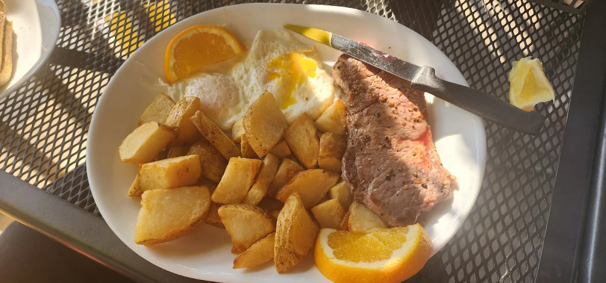 New York AAA Steak and 2 Eggs