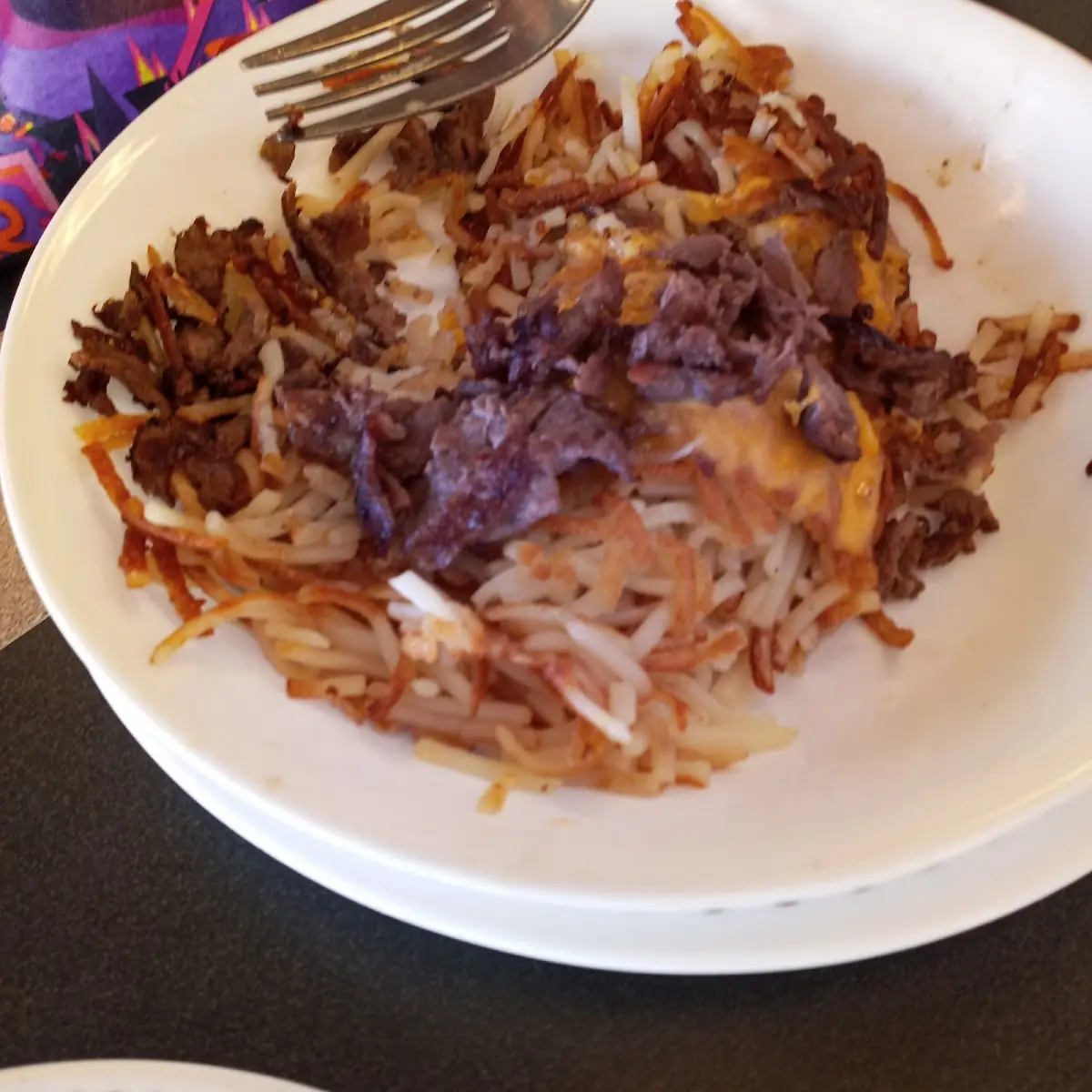 Cheesesteak Hash Brown