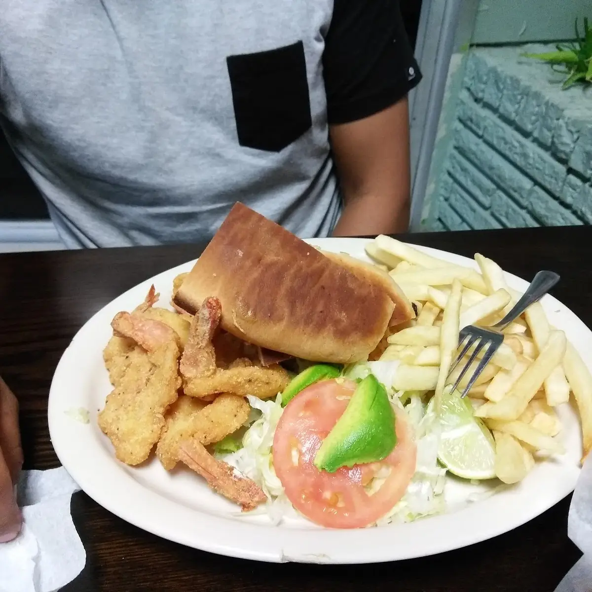 Platillo De Camarones Empanizados