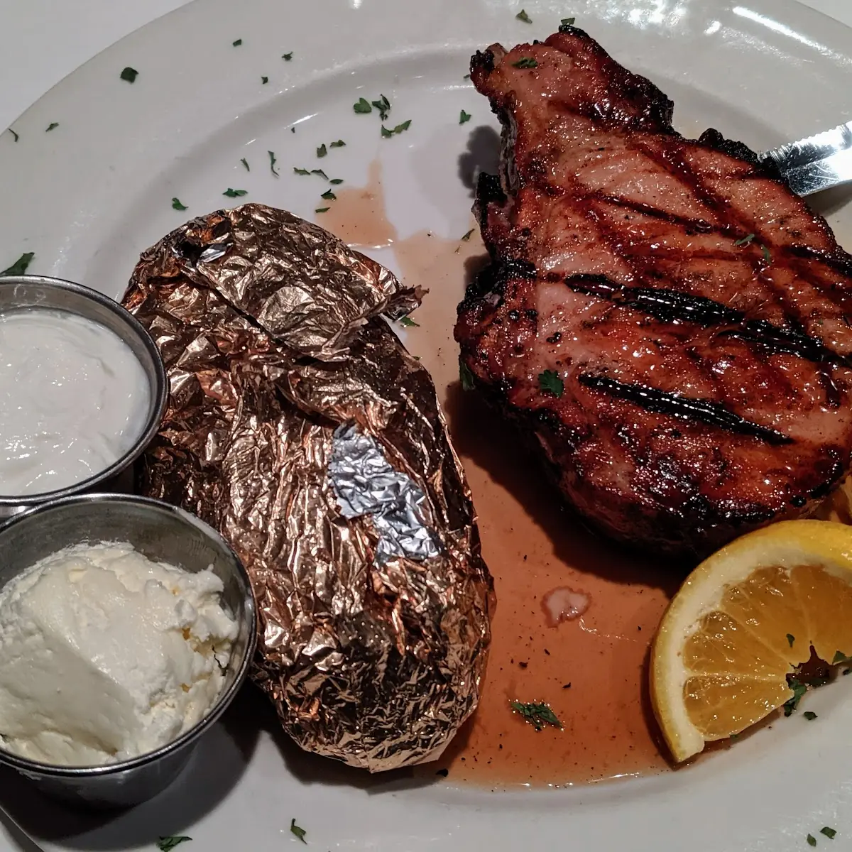 Bone in Pork Chop