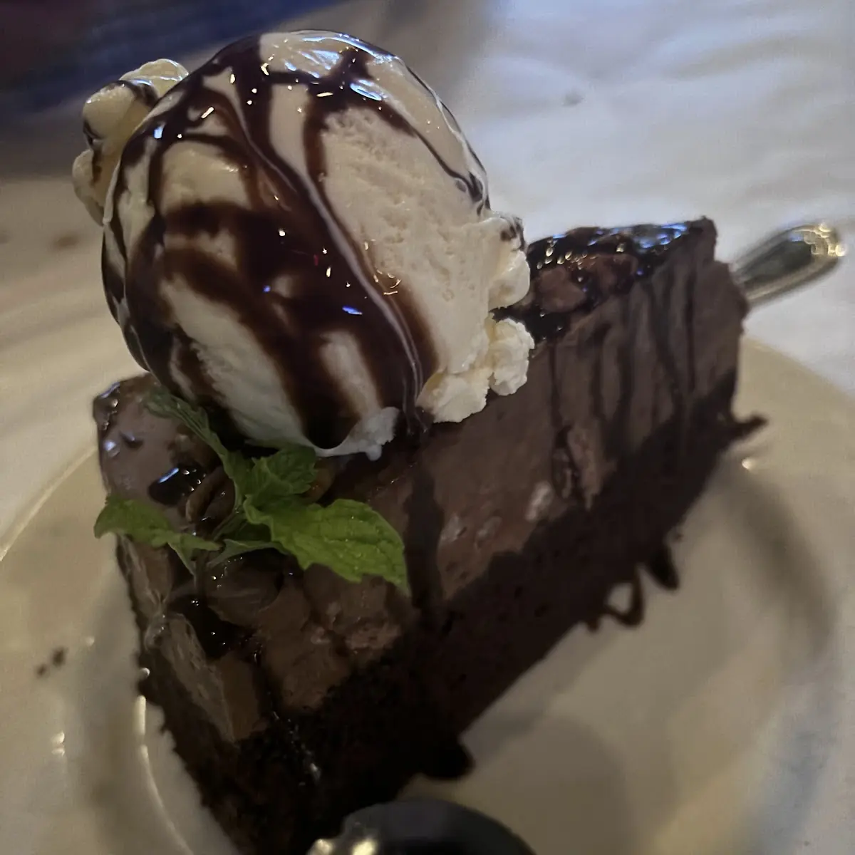 Caramel Pecan Chocolate Cake