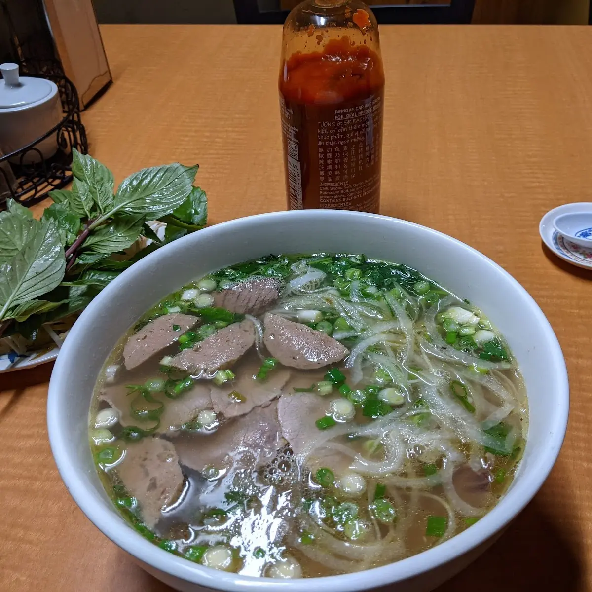 Pho tom ( shrimp soup)