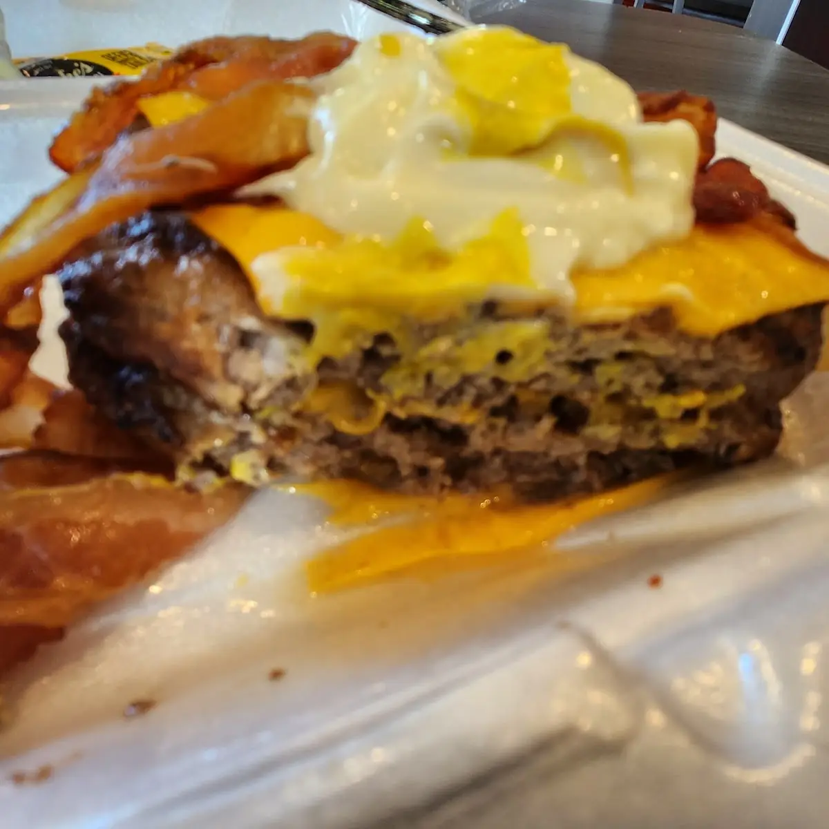 Monster Burger Without Bun