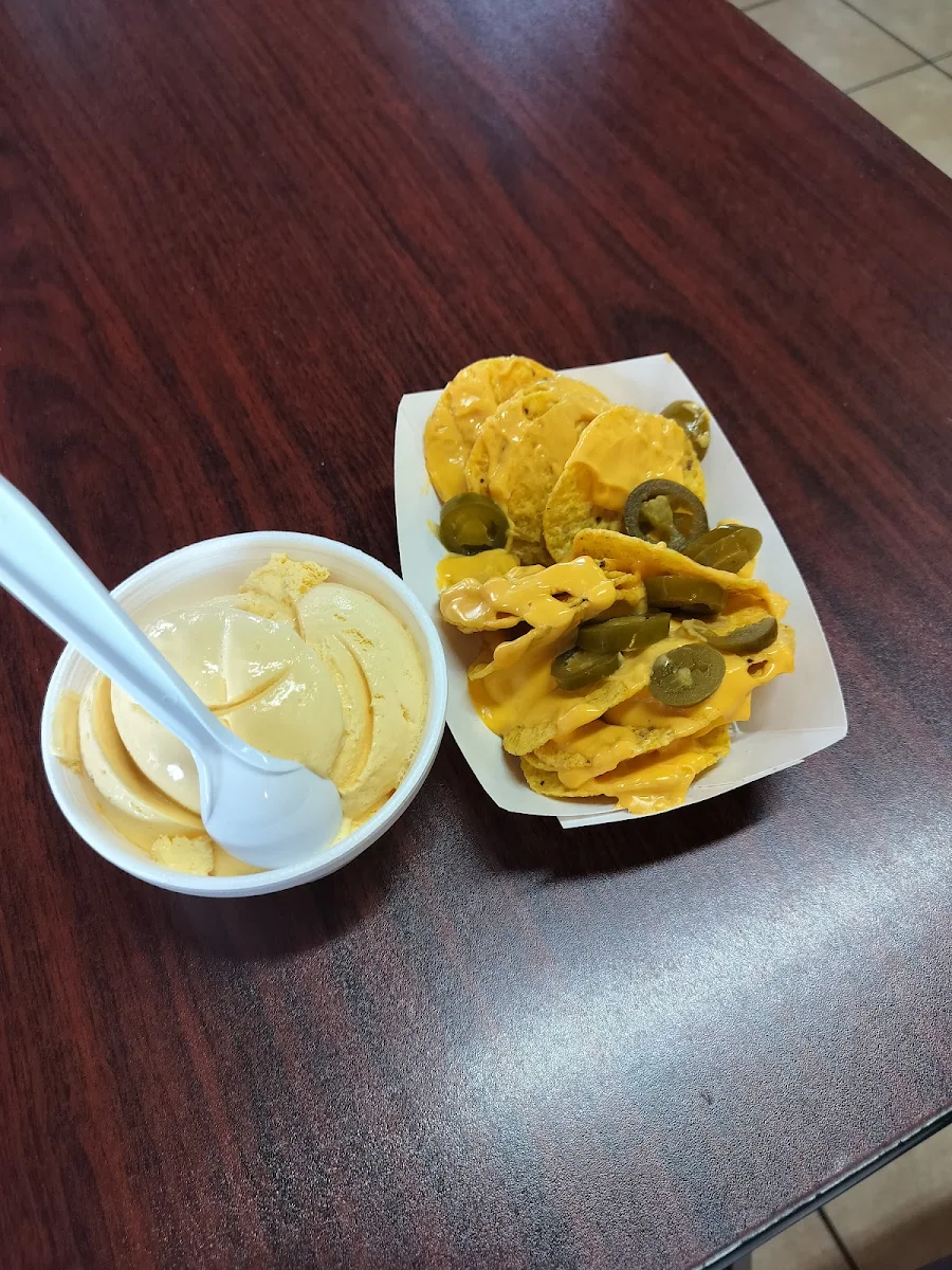 Vanilla Ice Cream and Nachos