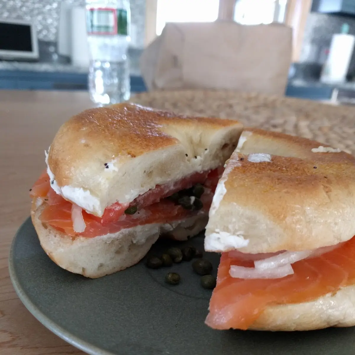 Bagel with Smoked Salmon