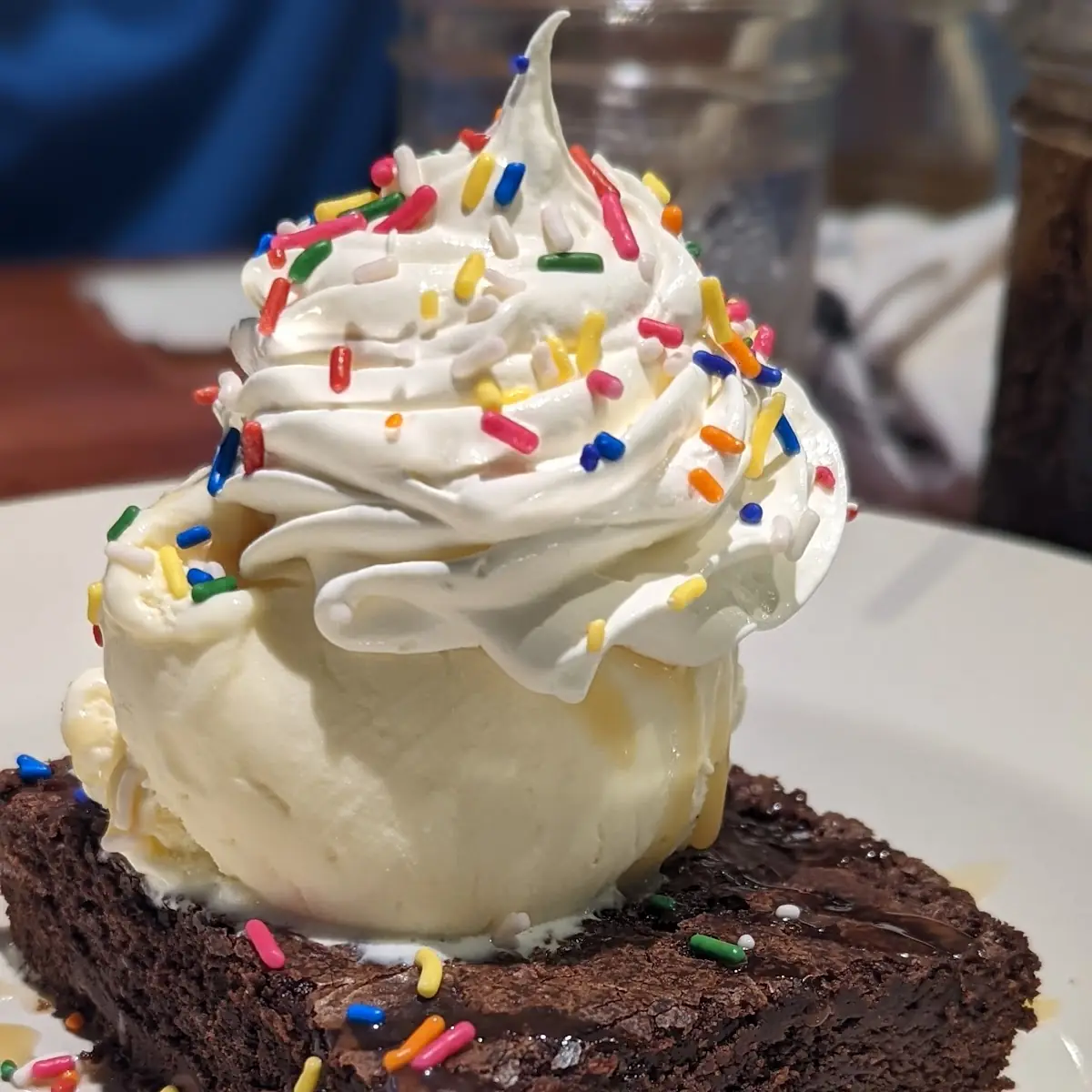 Brownie Sundae