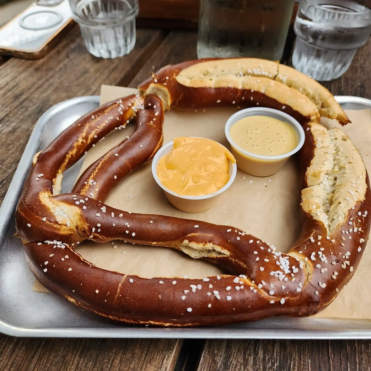 Giant Soft Pretzel V