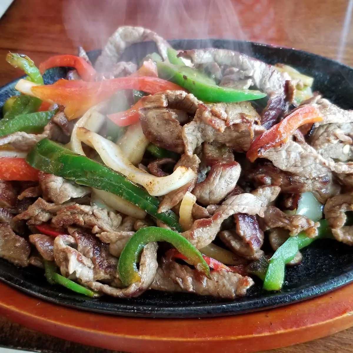Beef Fajitas Plate