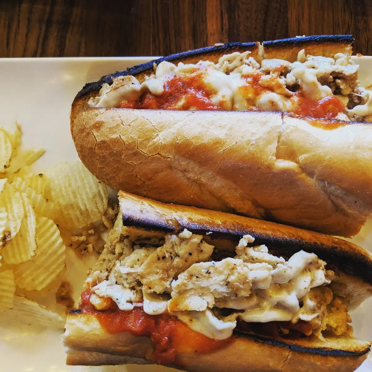 Chicken Cheese Steak Sandwich
