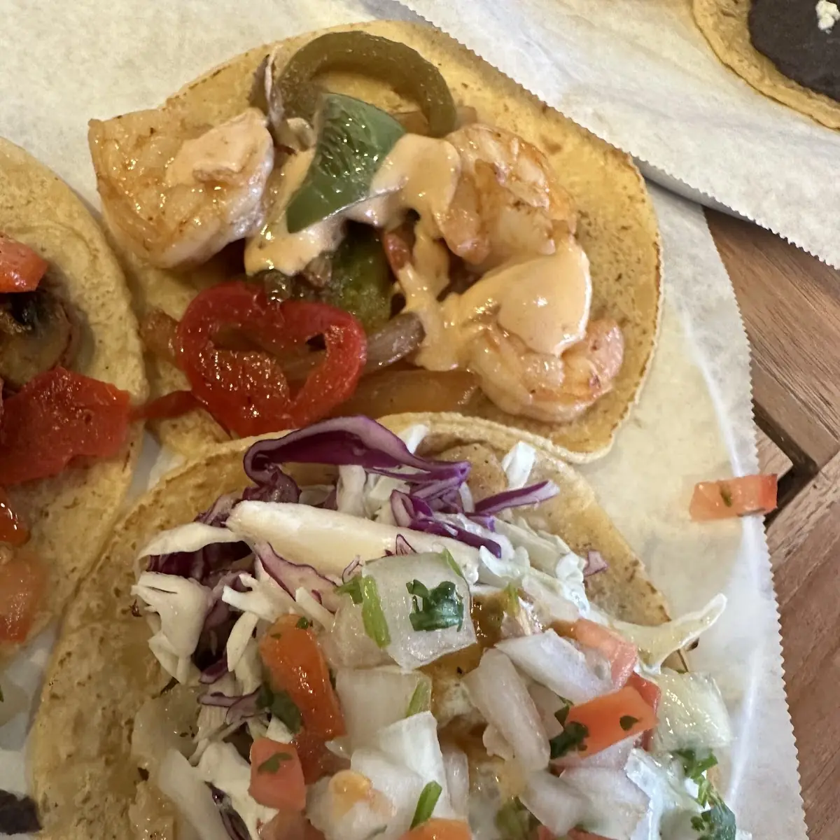 Shrimp and Fish Tacos