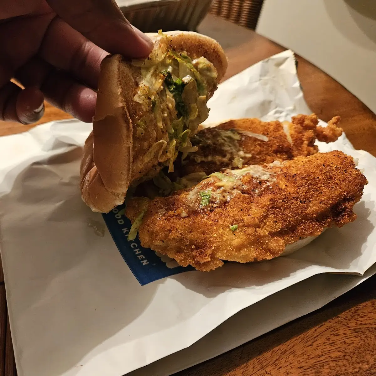 Spicy Catfish Sandwich
