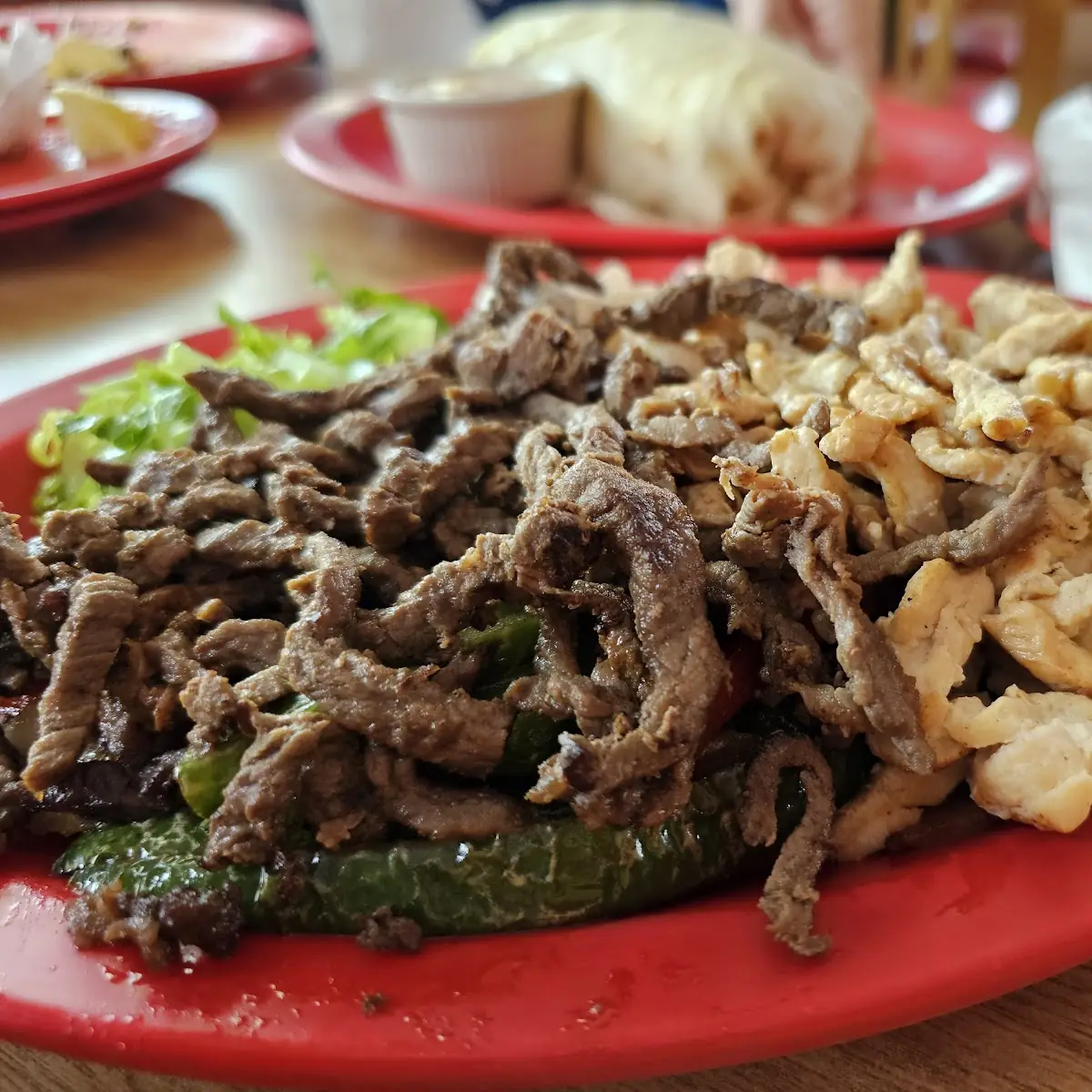 Chicken & Steak Fajitas