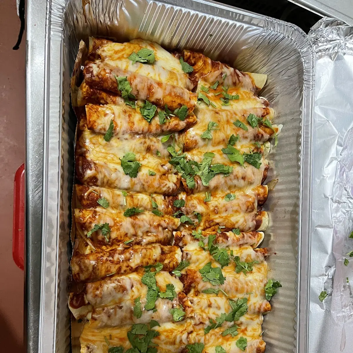 No 8 Cheese Enchiladas