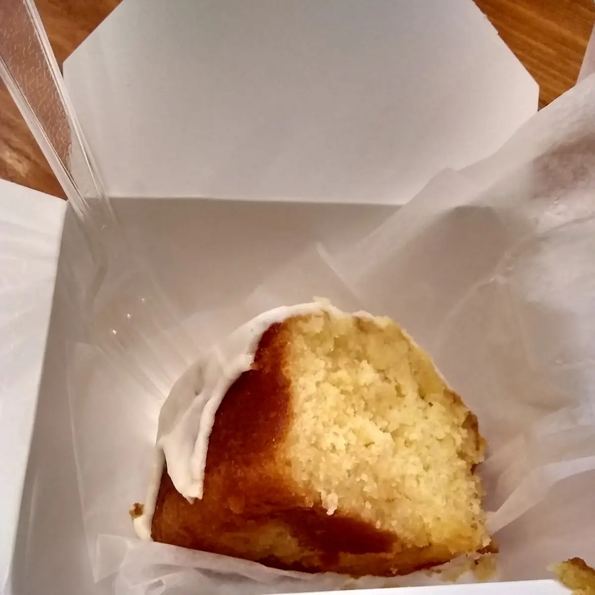 Lemon Cake Slice