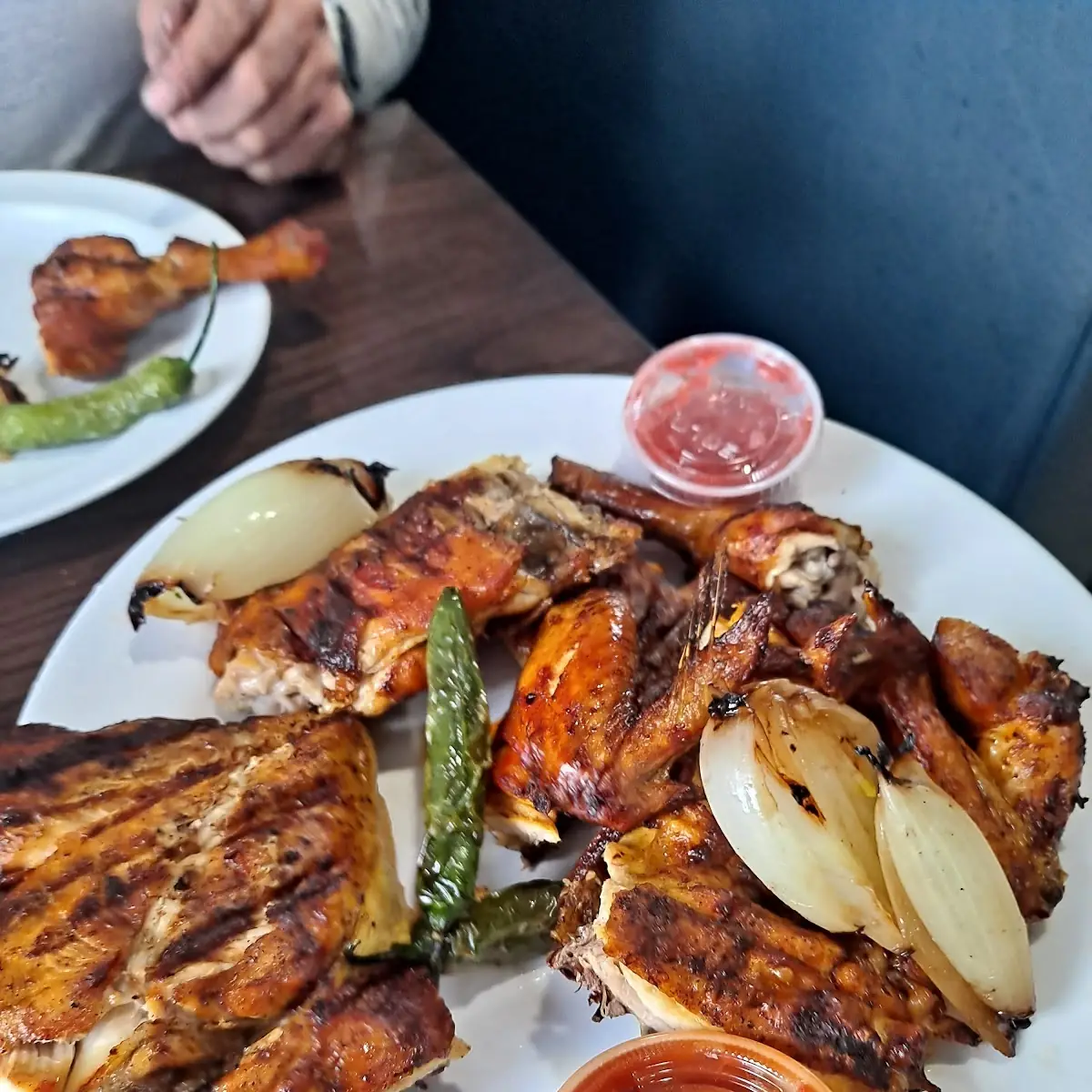 Half Grilled Chicken Medio Pollo Asado