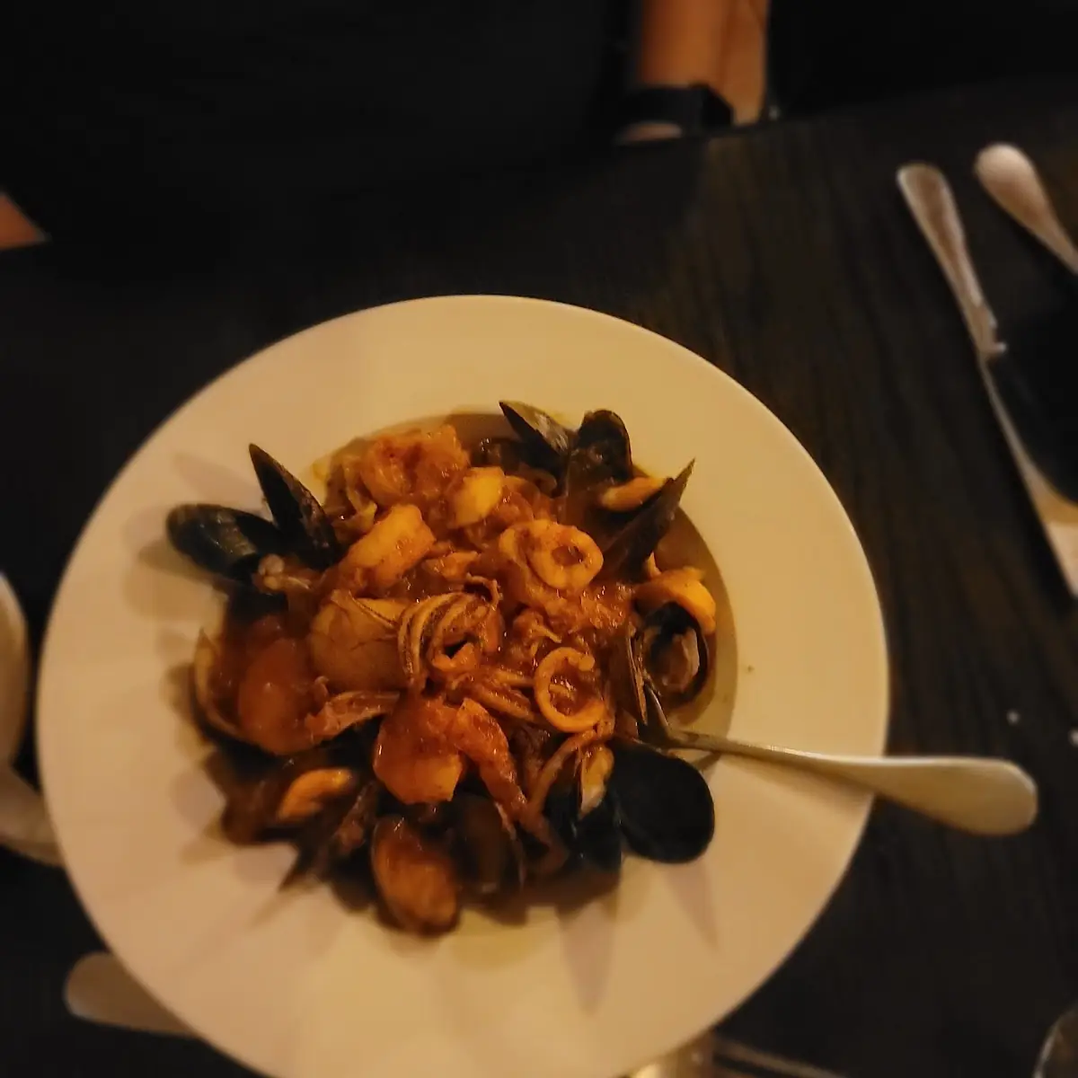 Seafood Paella Mixta
