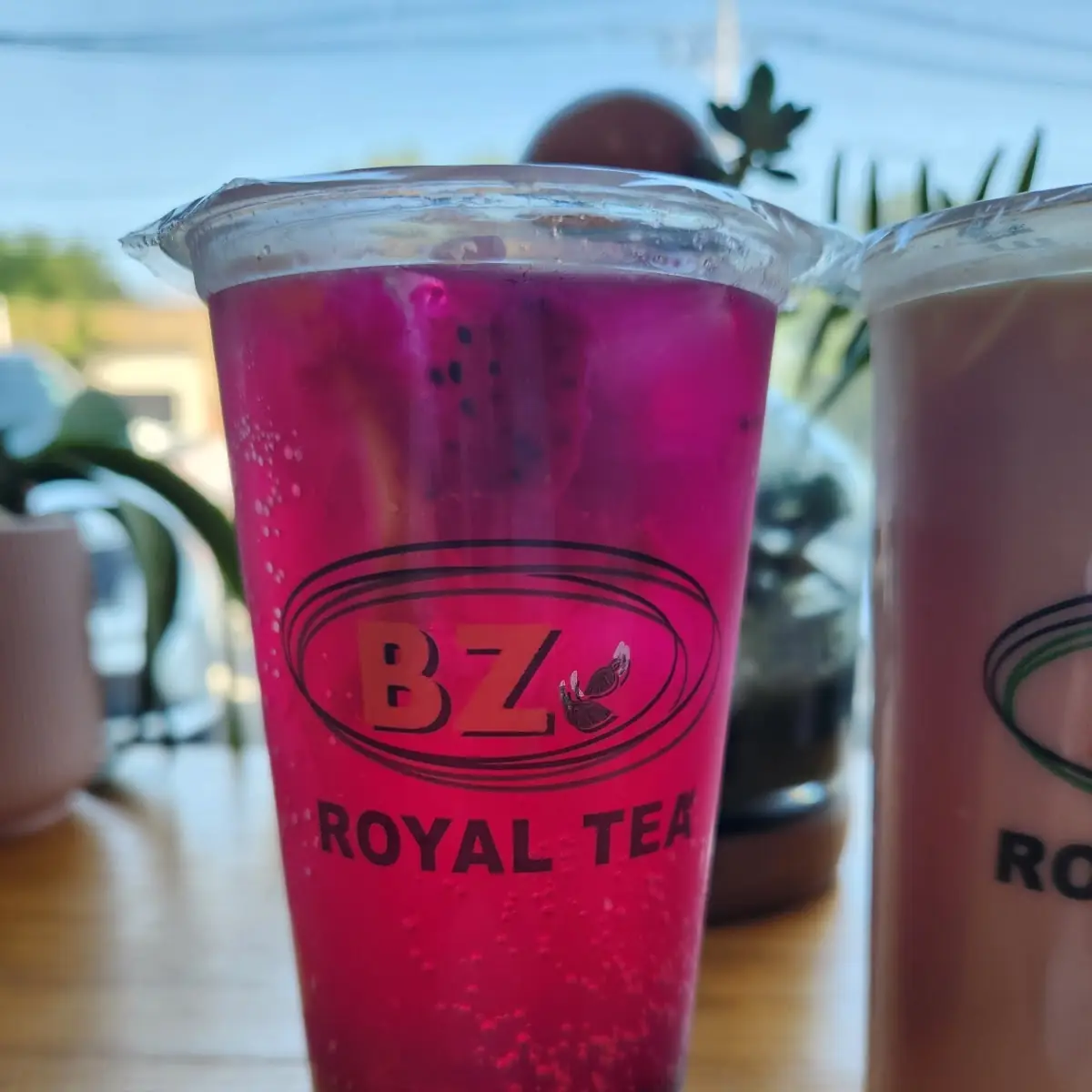 Dragon Fruit Lychee Lemonade