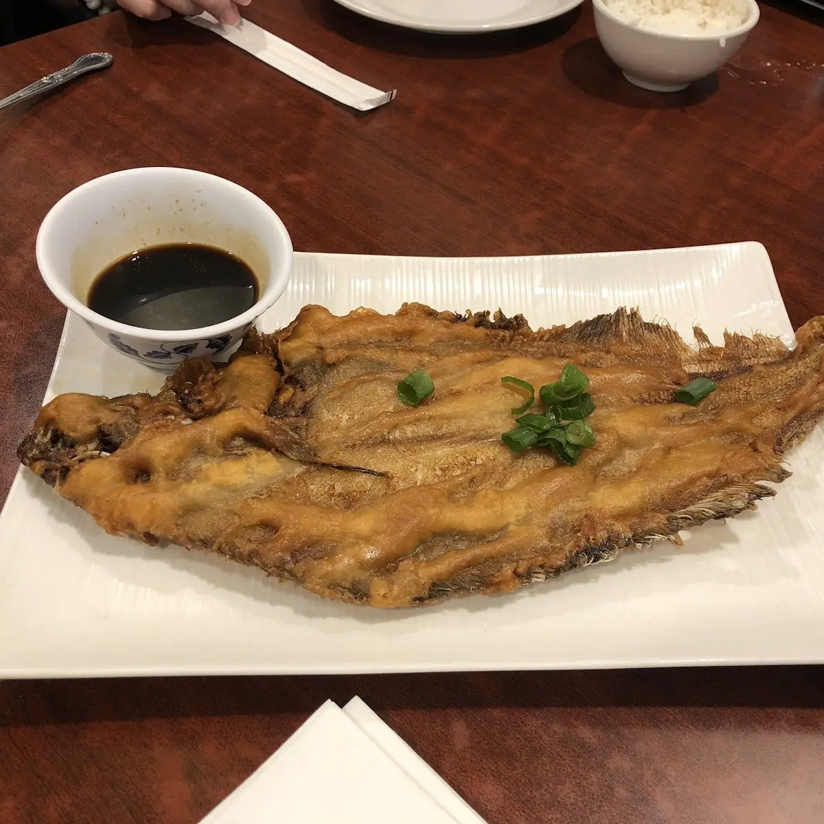 Dry Fried Sole Fish