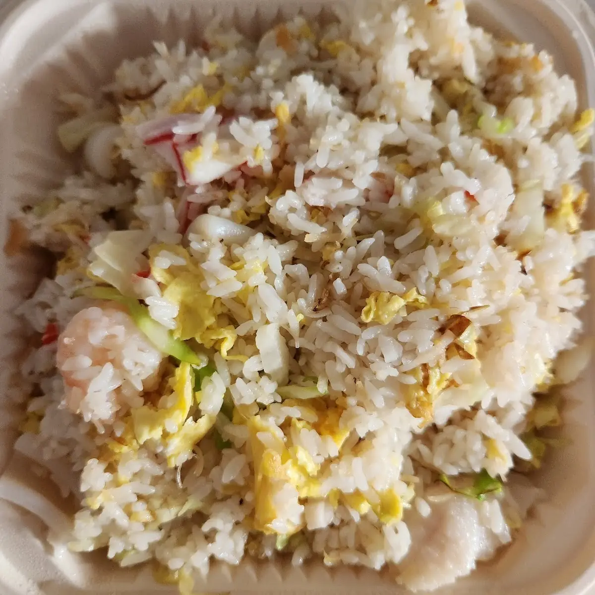Scallop with Seafood Fried Rice