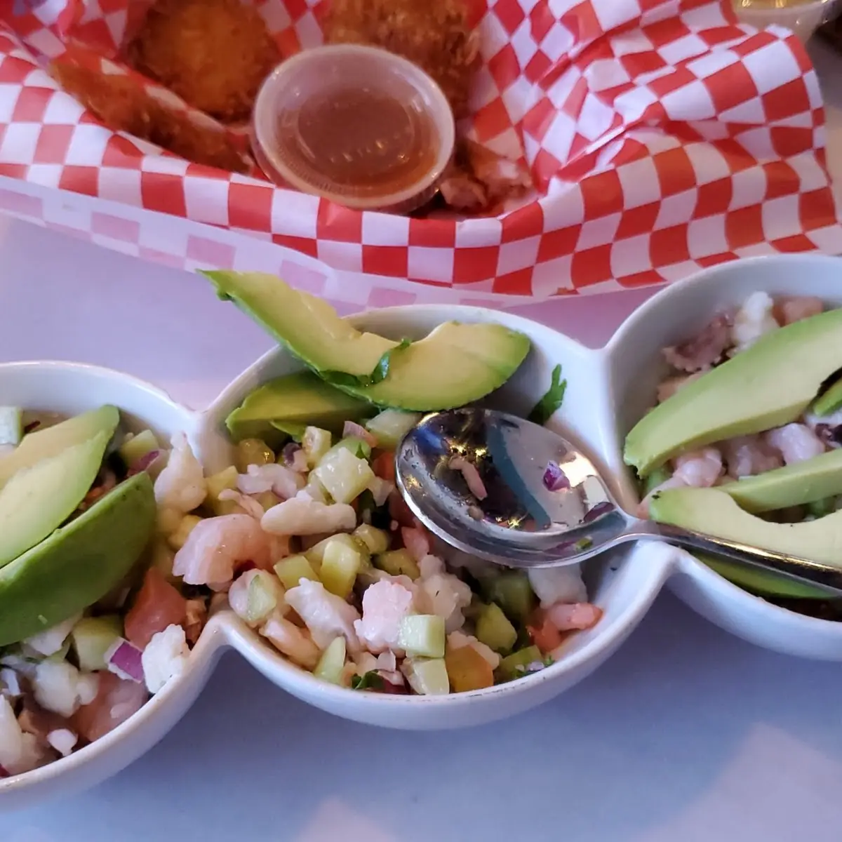 Tostada de Ceviche