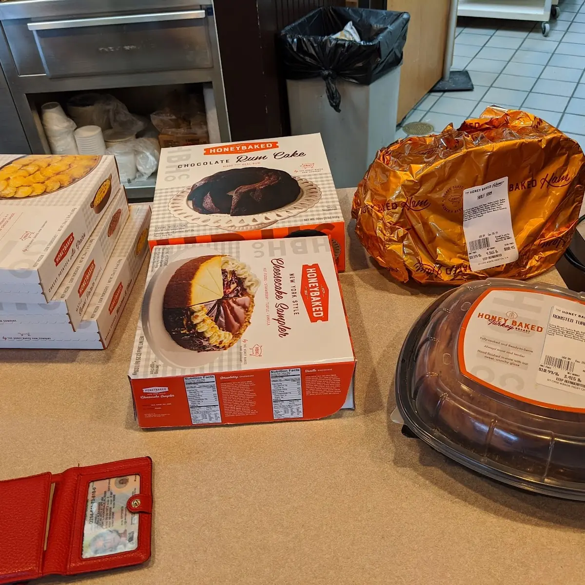 Ham and Turkey for New Year's