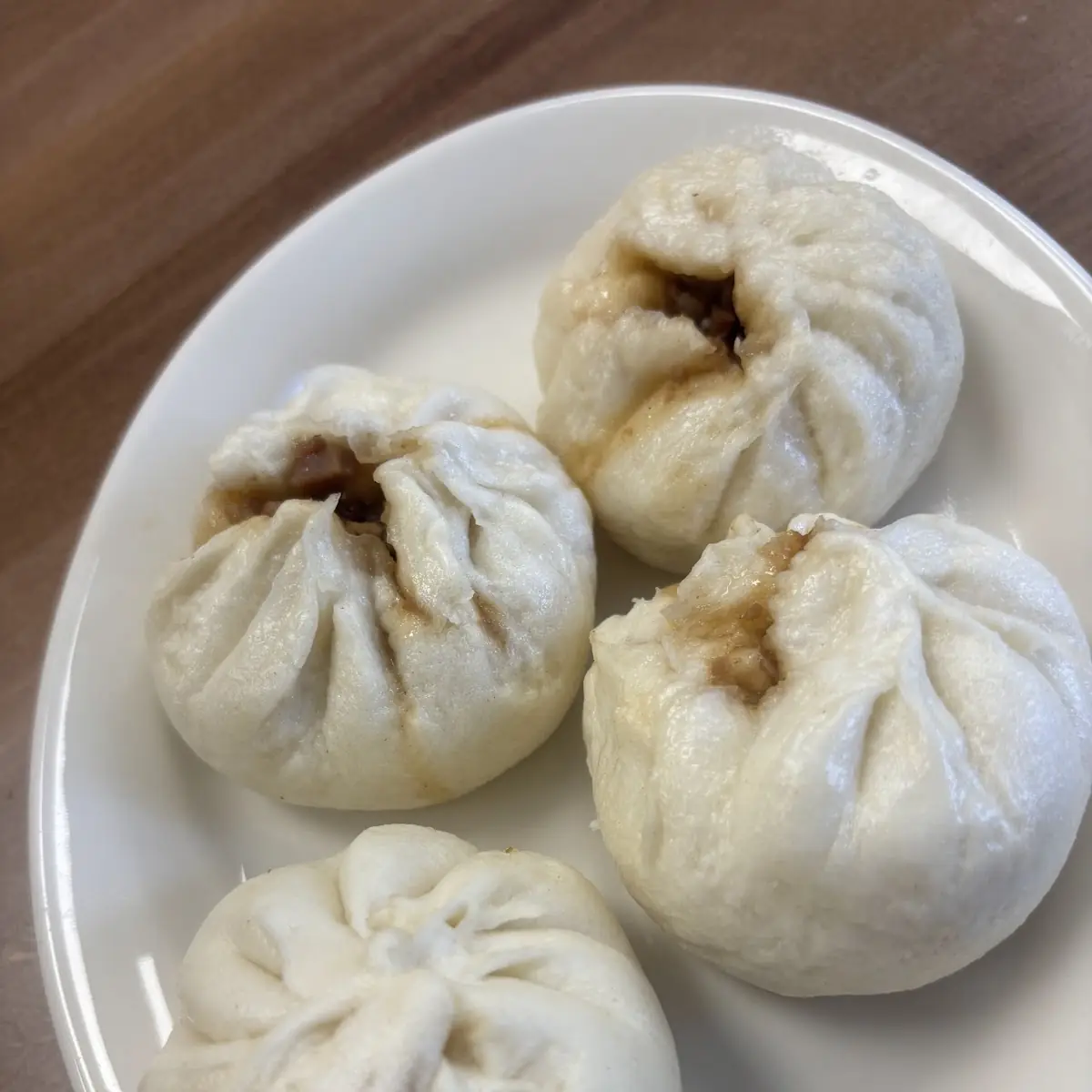 Pan-Fried Vegetable Pork Buns
