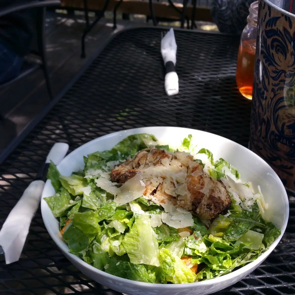 Black & Blue Chicken Caesar