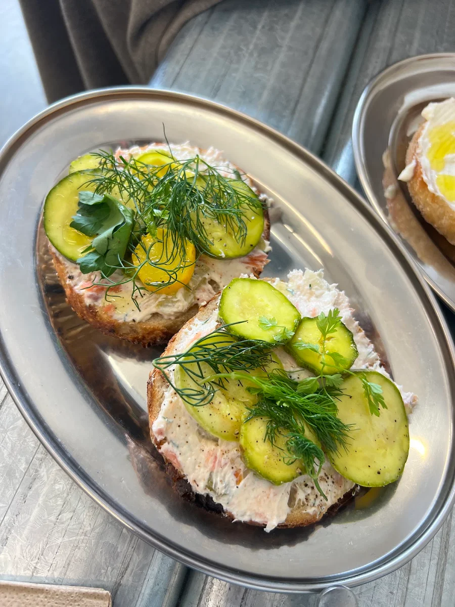 Hot Smoked Trout, Masses Bagels