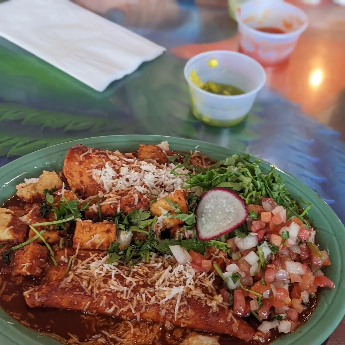Cheese Enchilada Vegan