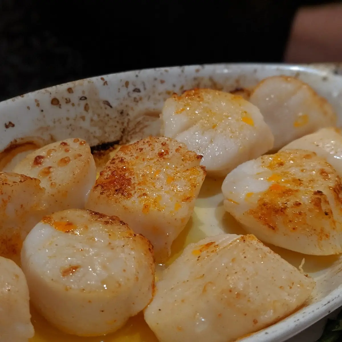 Broiled Sea Scallops
