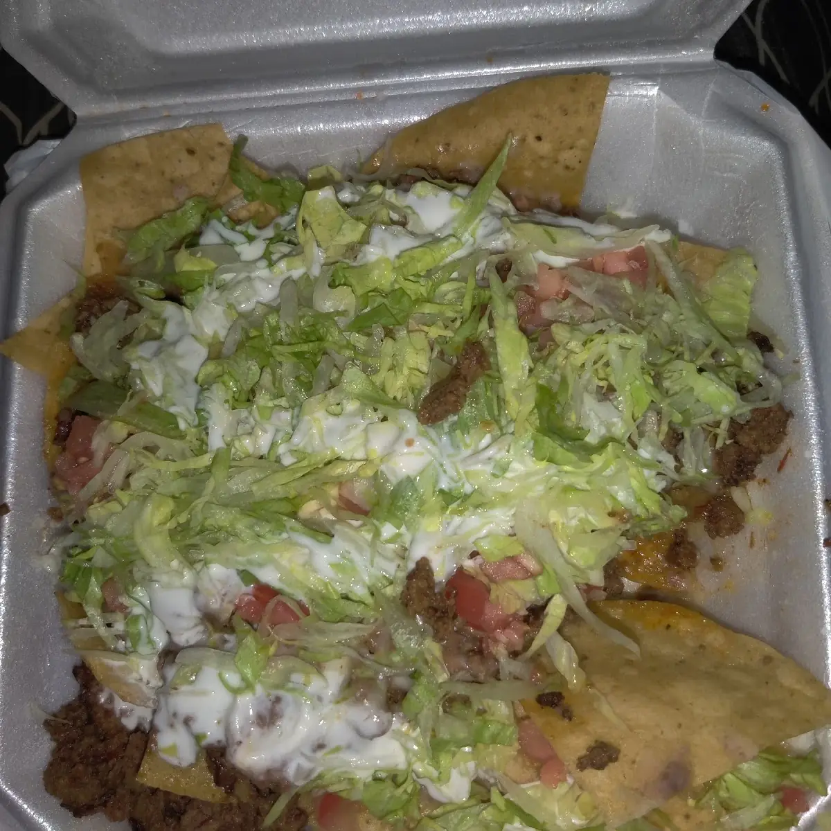 Ground Beef Nachos Supremos