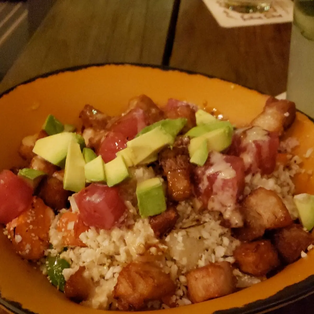Ahi Poke & Pork Belly