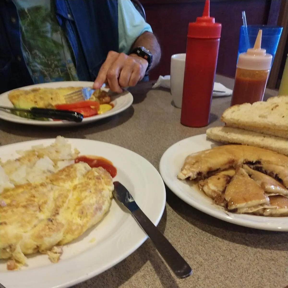Ham and Cheese Omelette