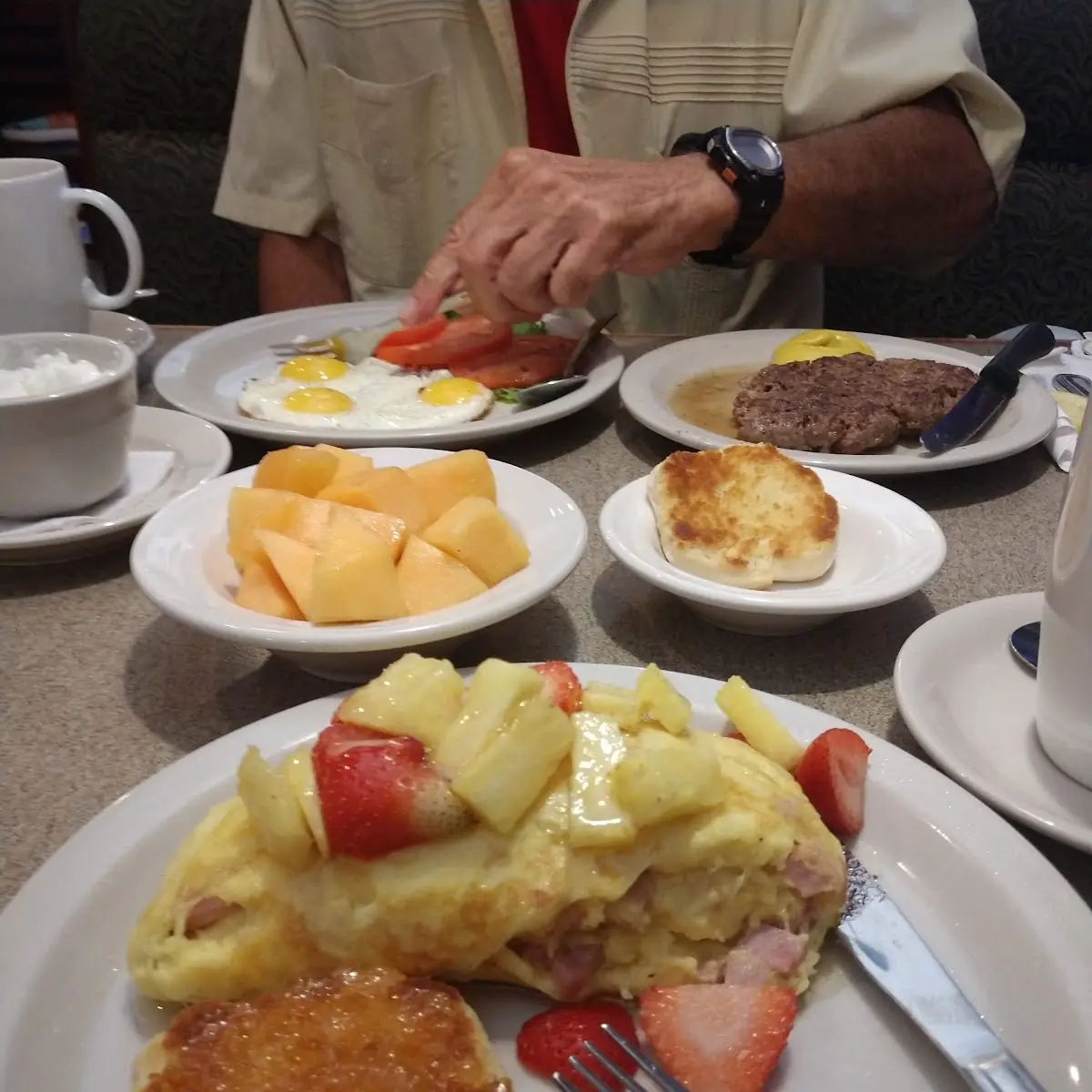 Hawaiian Omelette