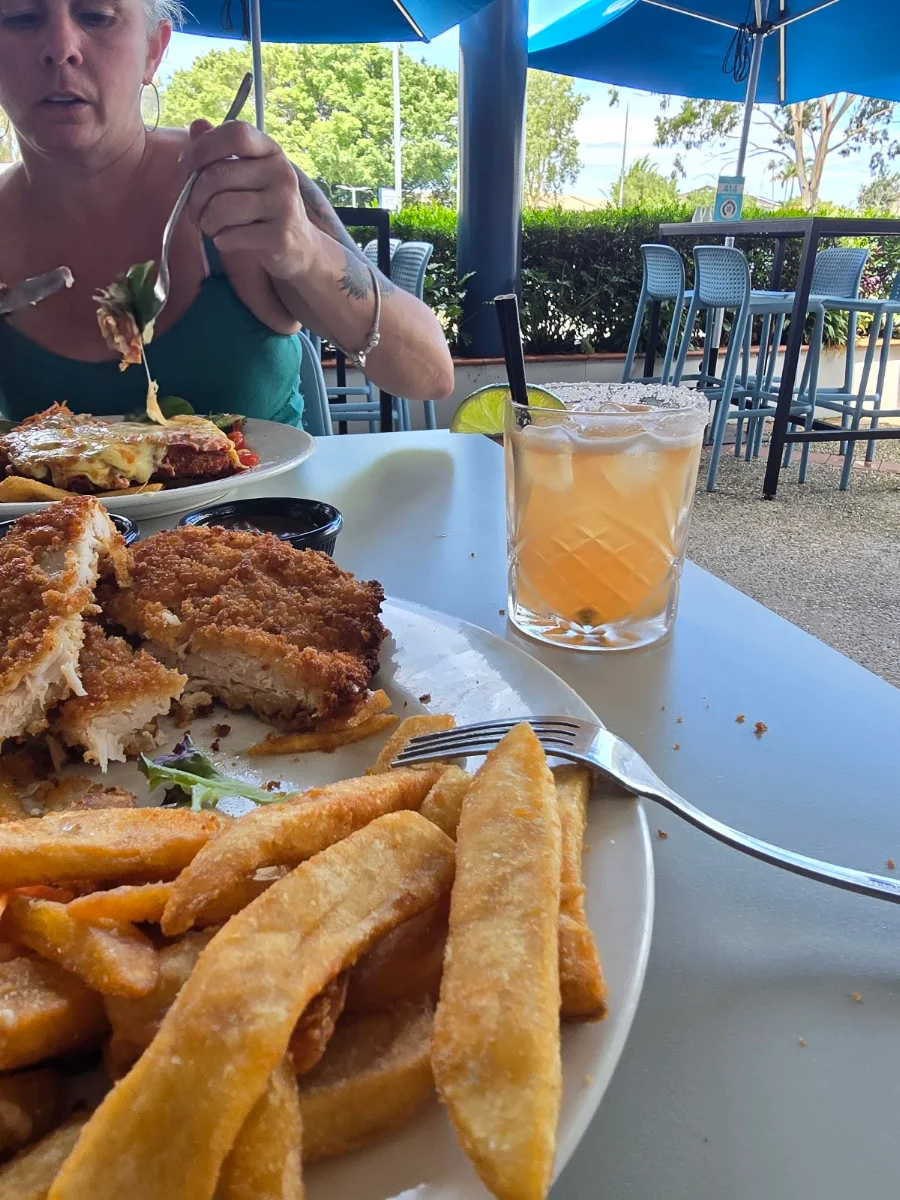 Beer Battered Barramundi I, Maroochy Bridge Hotel