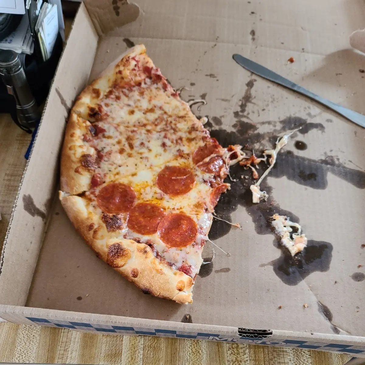 Half Cheese Half Pepperoni Pizza