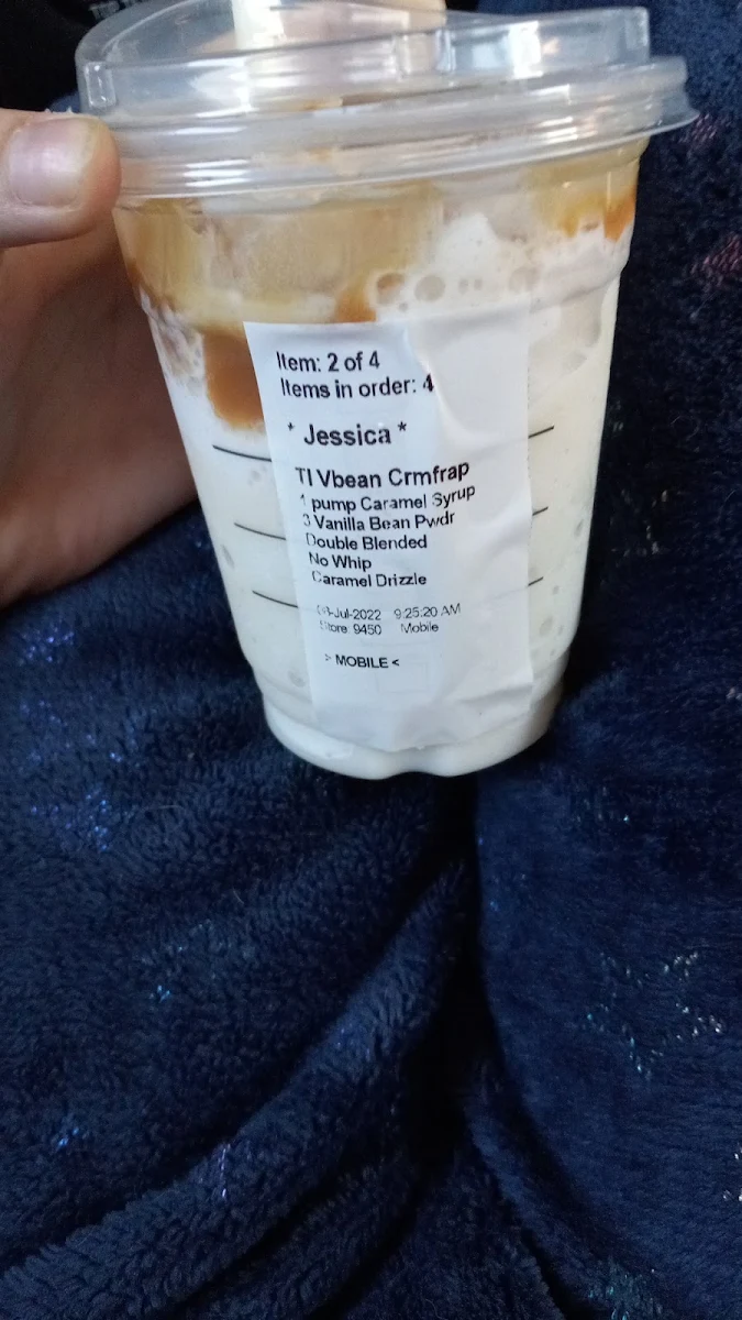 Vanilla Bean Frappe