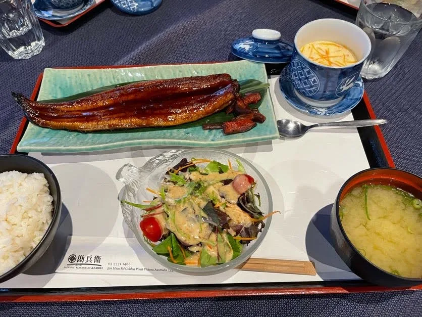 Unagi Eel Kabayaki, Kambei Japanese Restaurant