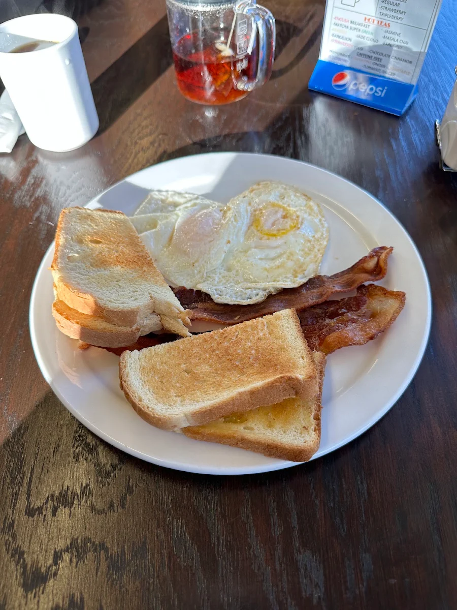 Bacon Eggs and Toast