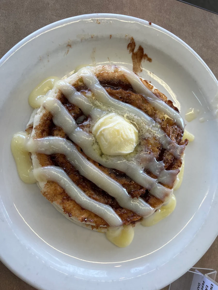 Cinnamon Roll Pancake