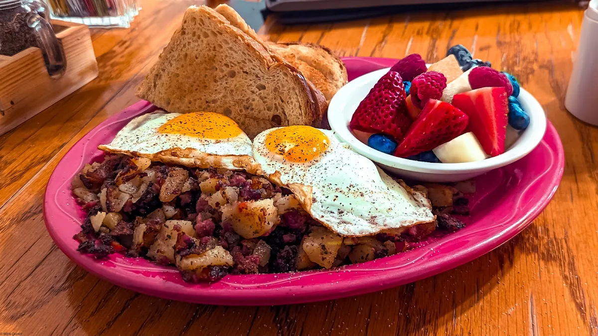 Corned Beef Hash and Eggs