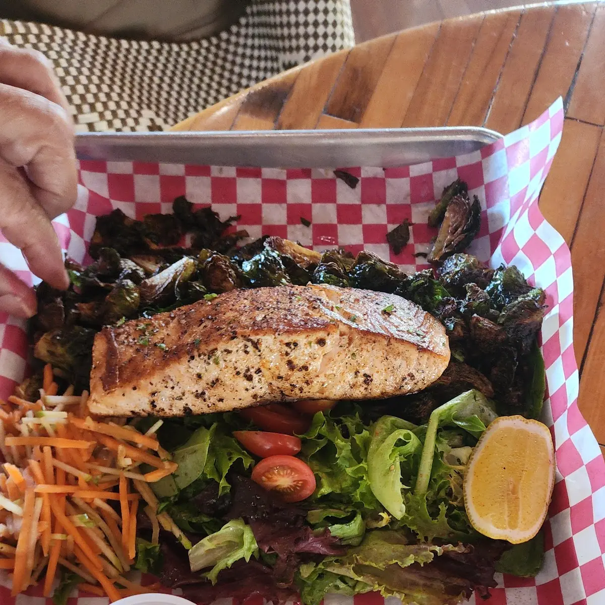 Salmon Keto Bowl