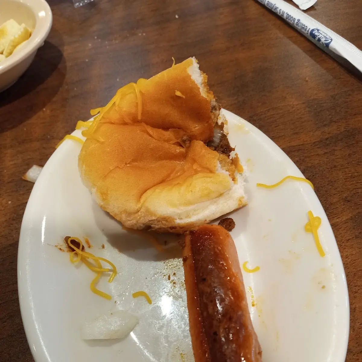 Burnt Hot Dog