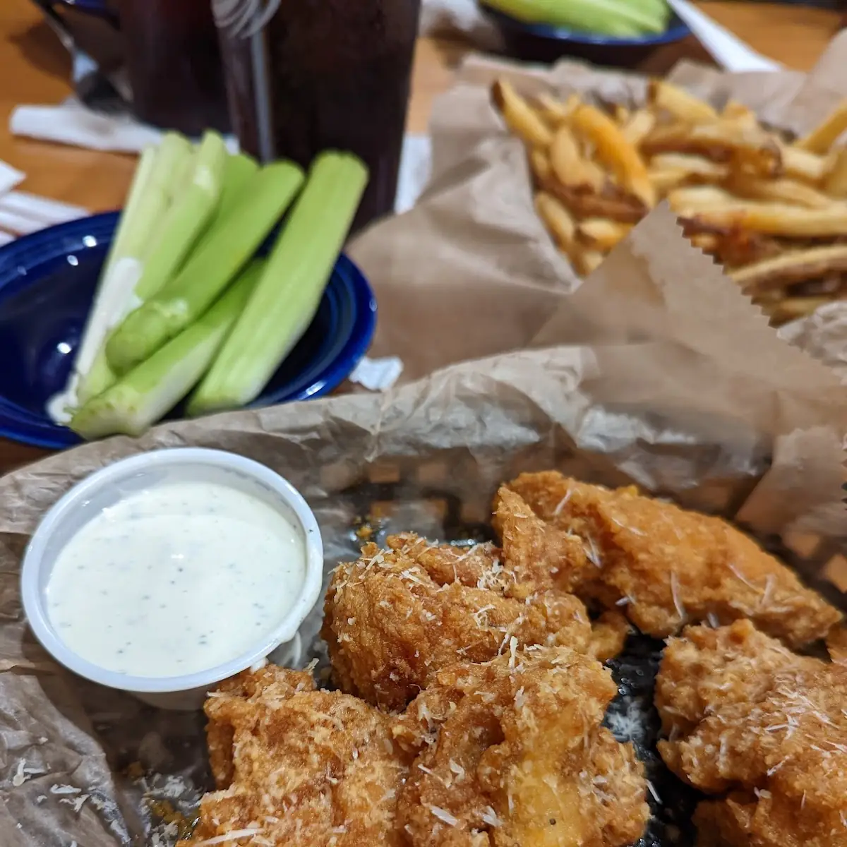Garlic Parmesan Boneless Wings
